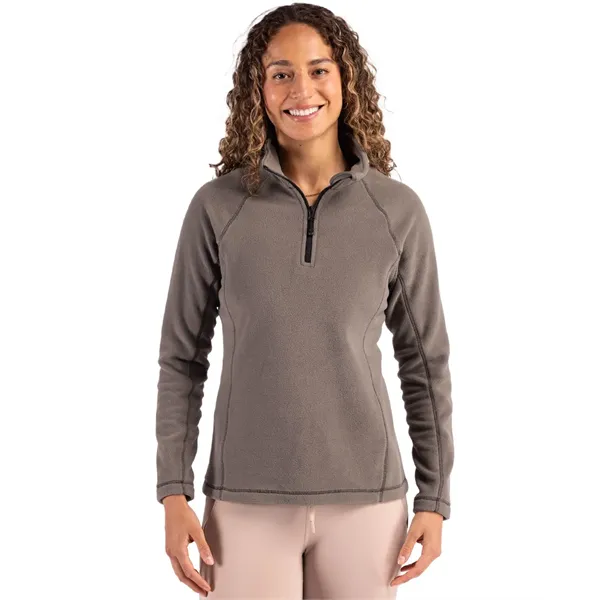 Clique Powder Recycled Fleece Womens Quarter Zip Pullover