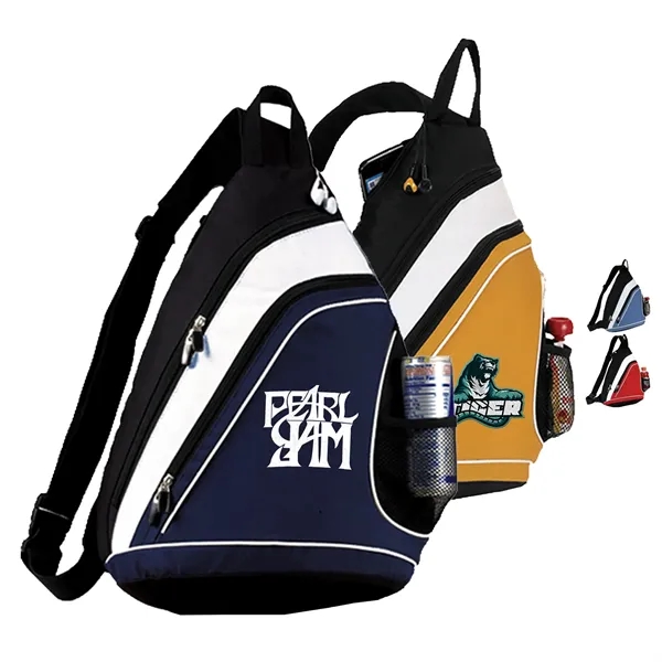 Premium Dynamic Explorer Sling Crossbody Backpack 13"x18"x6"