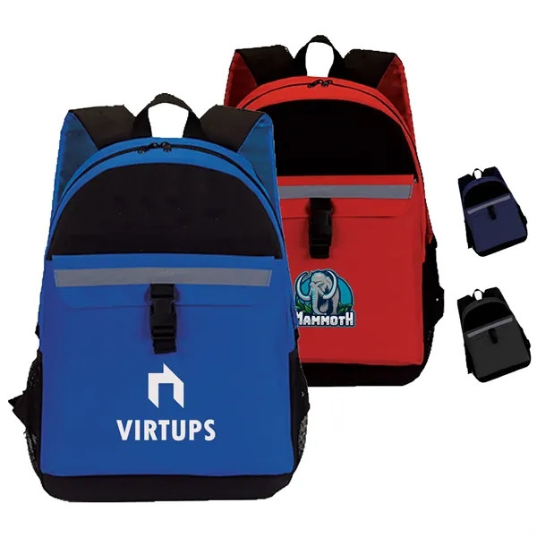 Premium 600D Vital Trek Backpack 12" x 17" x 5"