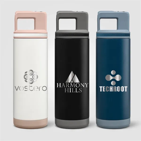 Grosche Alpine Stainless Steel Removable Straw Flip n' Sip