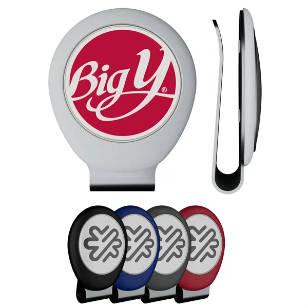 Pitchfix Golf Hat Clip with Ball Marker