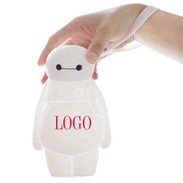 Baymax Shape Silicone Purse