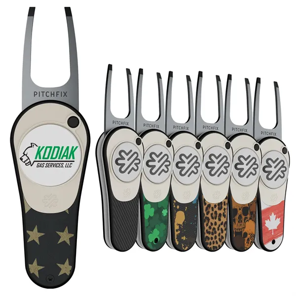 Pitchfix Ultima Golf Divot Tool with Ball Marker
