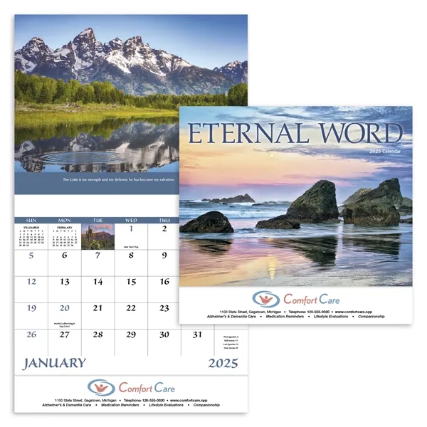 Good Value™ Eternal Word - Stapled Calendar