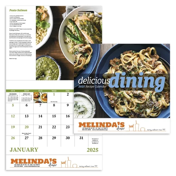 Good Value™ Delicious Dining - Stapled Calendar