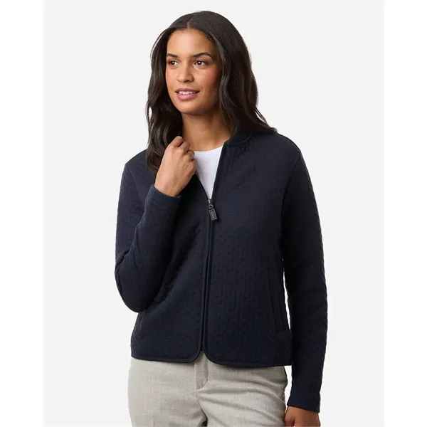 Devon & Jones Women's Berkeley Textured Full-Zip Jacket