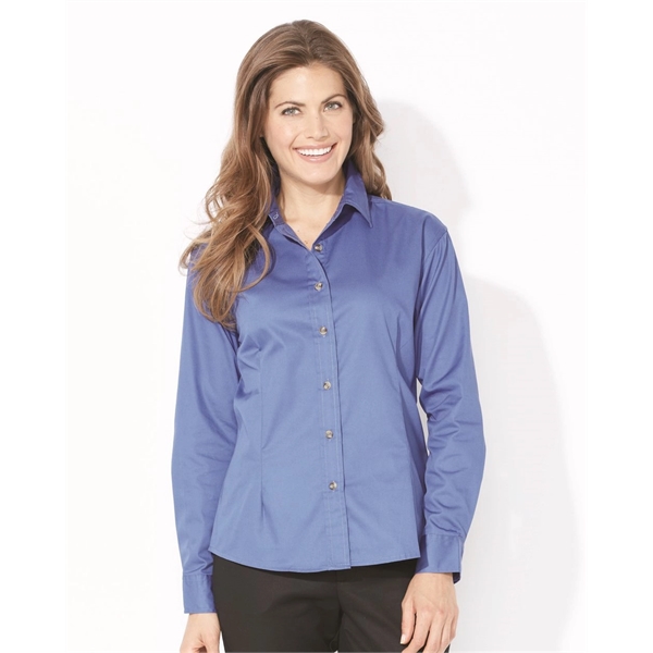 FeatherLite Mens Bottom Hem Cuffs Twill Shirt