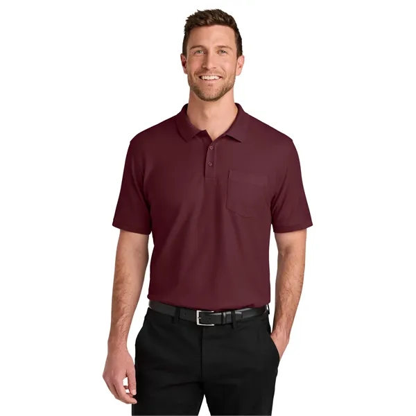 Port Authority Wearever Signature Pique Pocket Polo