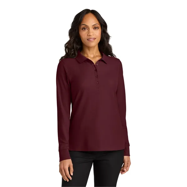 Port Authority Women's Wearever Signature Pique Long Slee...