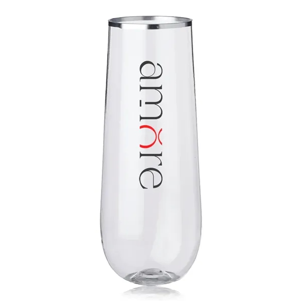 Reserv 9 oz. Plastic Stemless Flute