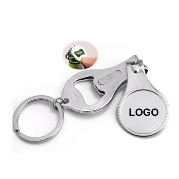 Multifunctional nail clippers