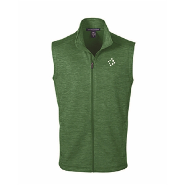 Devon & Jones® Men's Newbury Melange Fleece Vest
