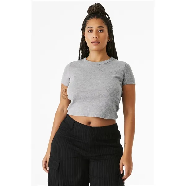 BELLA+CANVAS Women's Micro Rib Baby Tee