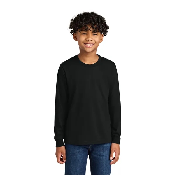 Next Level Apparel Youth Cotton Long Sleeve Tee
