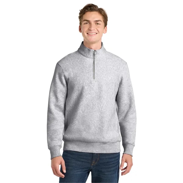 Sport-Tek Super Heavyweight 1/4-Zip Pullover Sweatshirt.
