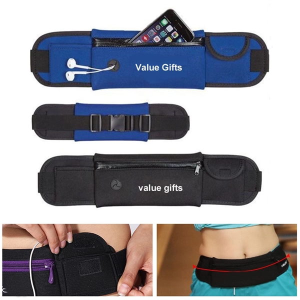 Factory directly Neoprene Running Belt Fanny Pack