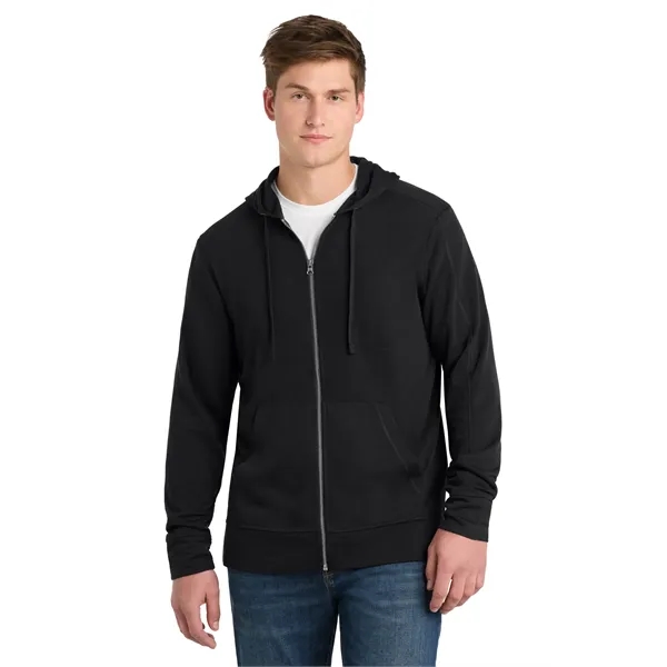 Sport-Tek PosiCharge Tri-Blend Wicking Fleece Full-Zip Ho...