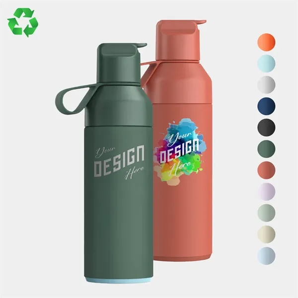 17 oz Ocean Bottle® Recycled Stainless Straw Water Bottle