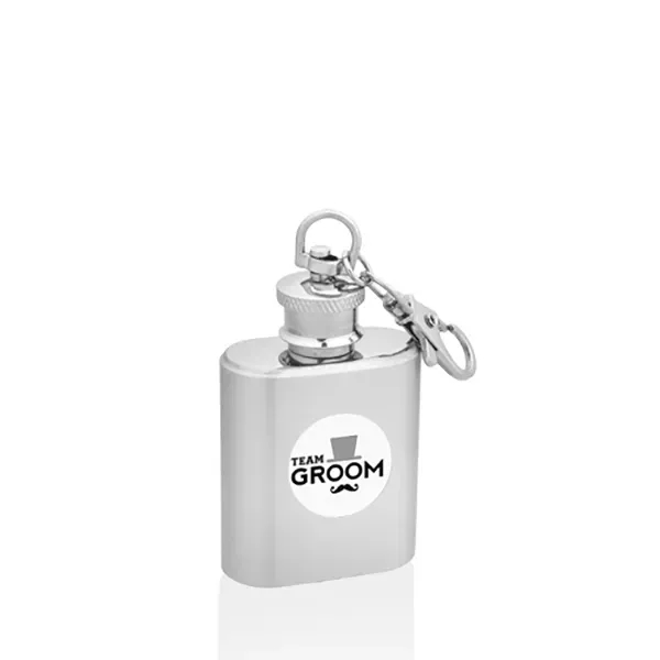 1 oz. Keychain Hip Flasks