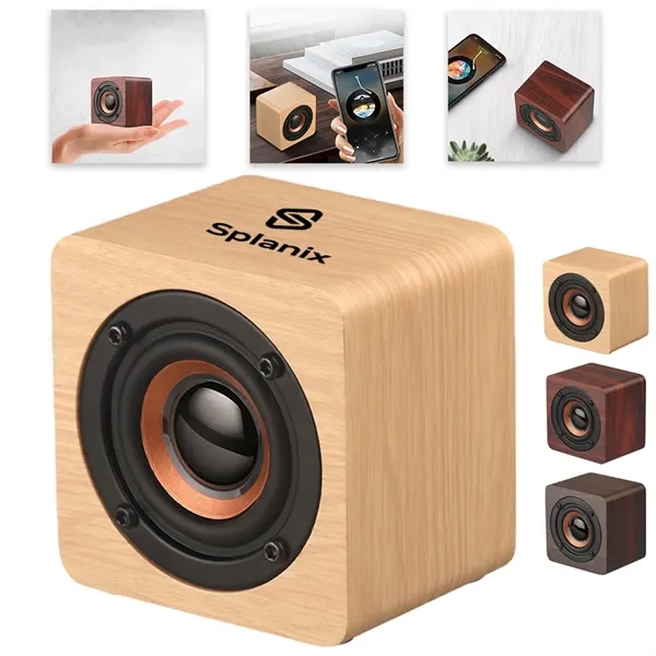 Portable Mini Wooden Wireless Bluetooth Speaker