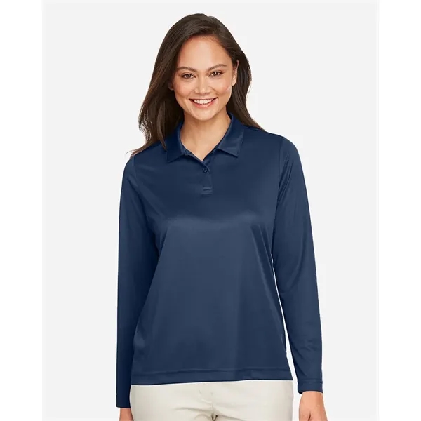 Team 365 Women's Zone Performance Long Sleeve Polo