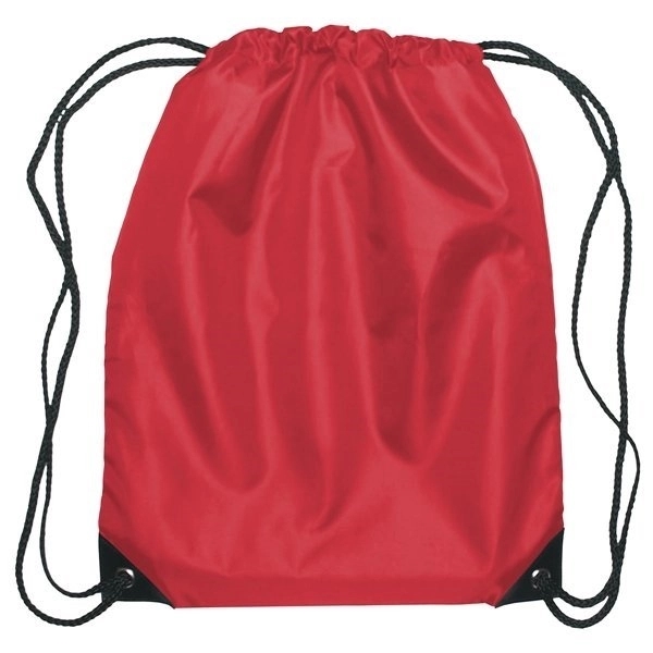 Drawstring Tote Backpack/ Sports String Bag