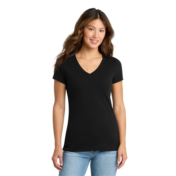 Port & Co Women's Tri-Blend V-Neck Tee.
