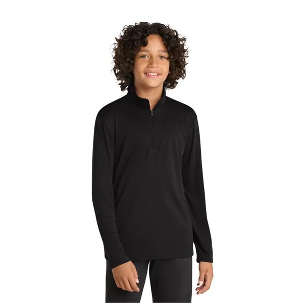 Sport-Tek Youth PosiCharge Competitor 1/4-Zip Pullover.