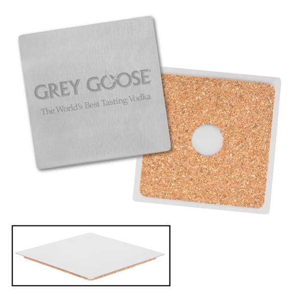Stainless Steel Square Beverage Coaster