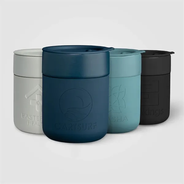Obsidian - 9 oz Ceramic and Silicone Mug