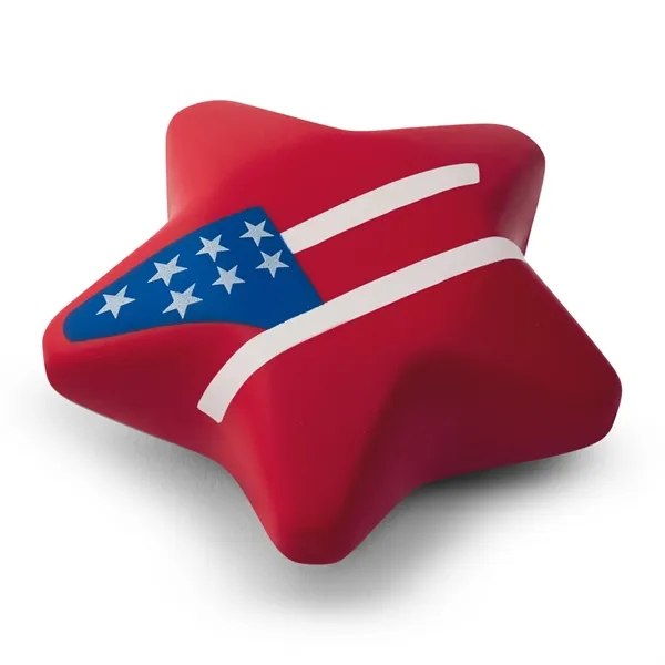 USA Patriotic Star Shape Stress Ball