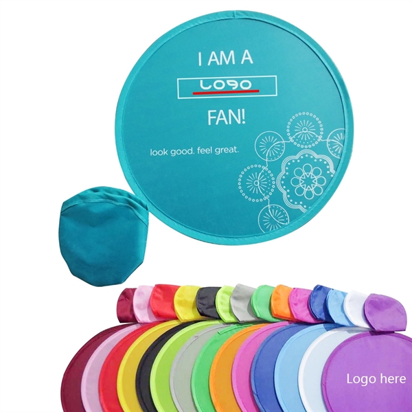 Folding Flying Disk with Pouch