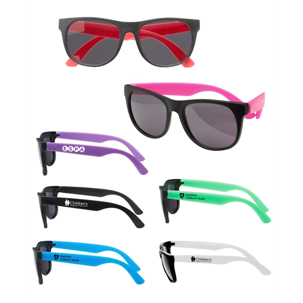 Union Printed, Kid Size Two Tone Sunglasses