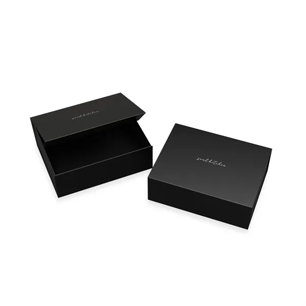 Large Matte Black Magnetic Gift Box