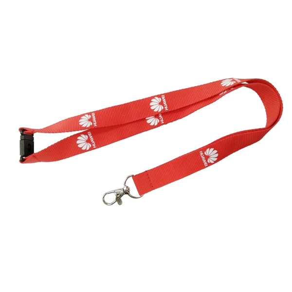 Polyester Lanyard with Break-away Buckle