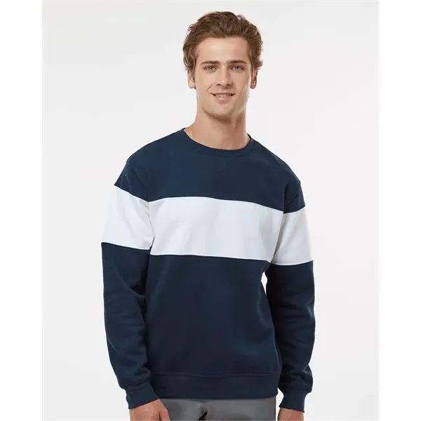 J. America Unisex Varsity Fleece Crewneck Sweatshirt