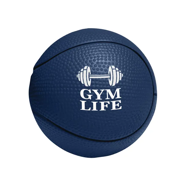 Basketball Shape Stress Ball.