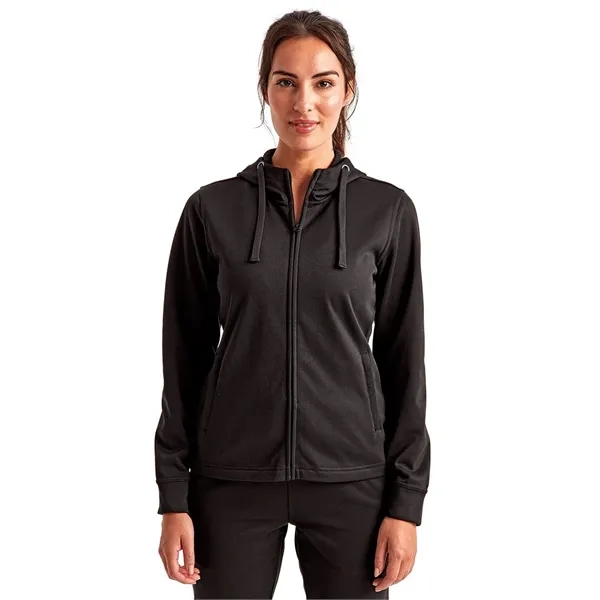 TriDri Women's Spun Dyed Full-Zip Hooded Sweatshirt