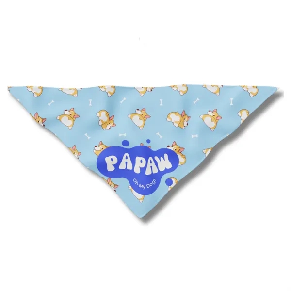 Dog Triangle Bandana 22x22" - Pet Accessory