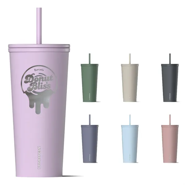 25 Oz. Hydrapeak Stainless Steel Travel Tumbler