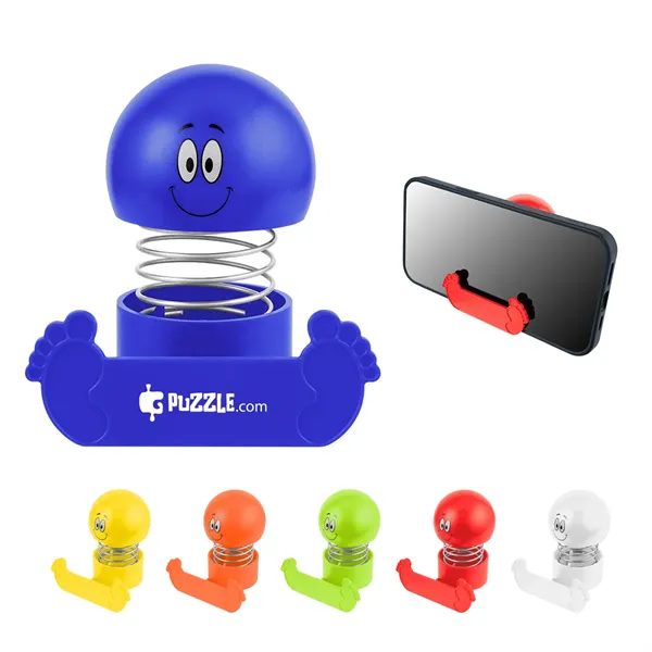 Smiley Bobble Head Phone Holder