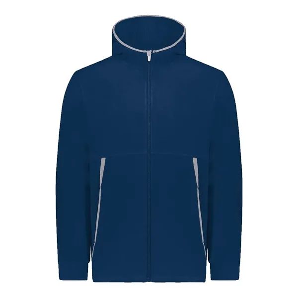 Augusta Sportswear Youth Eco Revive™ Polar Fleece Hooded ...