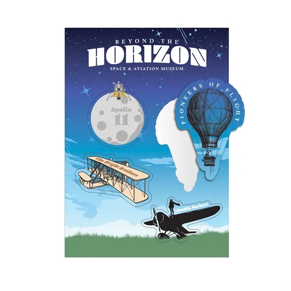 Sticker Sheets - 7"x5" or 5"x7" - White Removable Vinyl