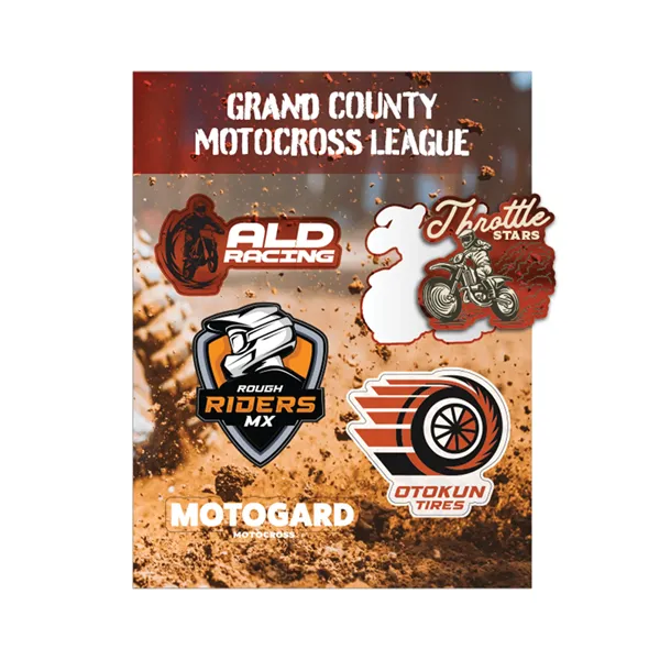 Sticker Sheets - 8.5"x11" or 11"x8.5" - White Vinyl
