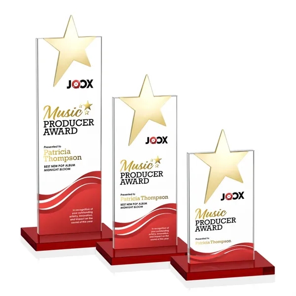Bryanston Gold Star VividPrint™ Award - Red