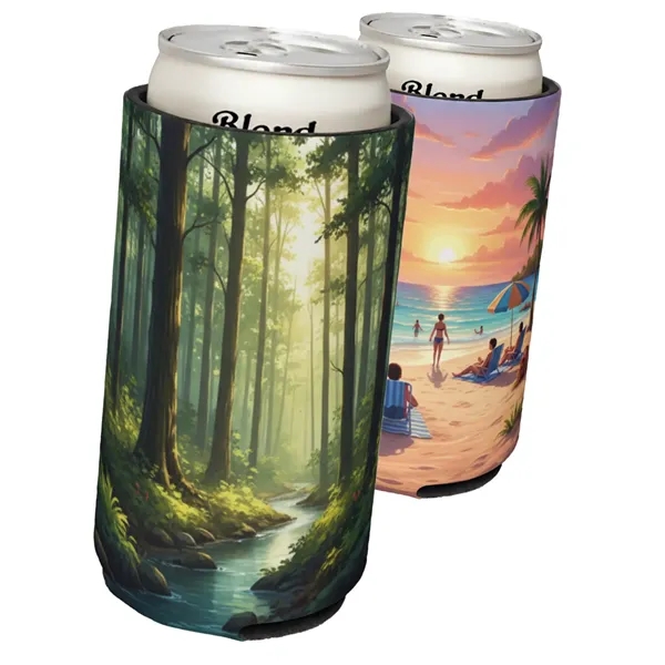 Neoprene Collapsible Design Slim Can Holder