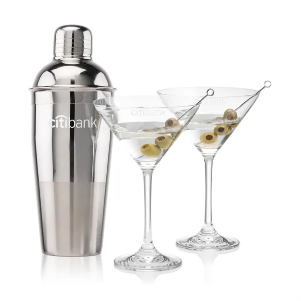 Catania Shaker & Burlington Martini Set