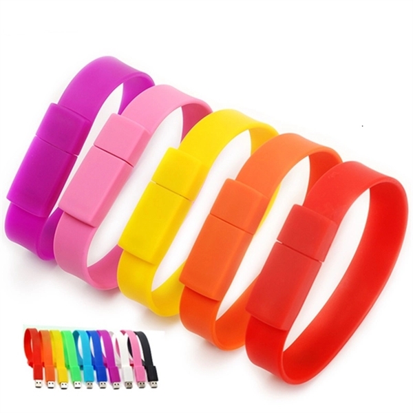 4GB USB Flash Drive Wristband