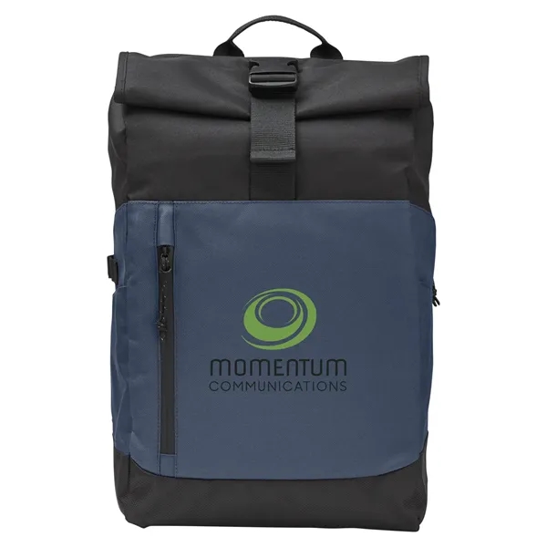 econscious. Grove Rolltop Travel Laptop Backpack.
