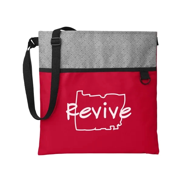 Patchwork Eco Friendly Crossbody Tote Bag.